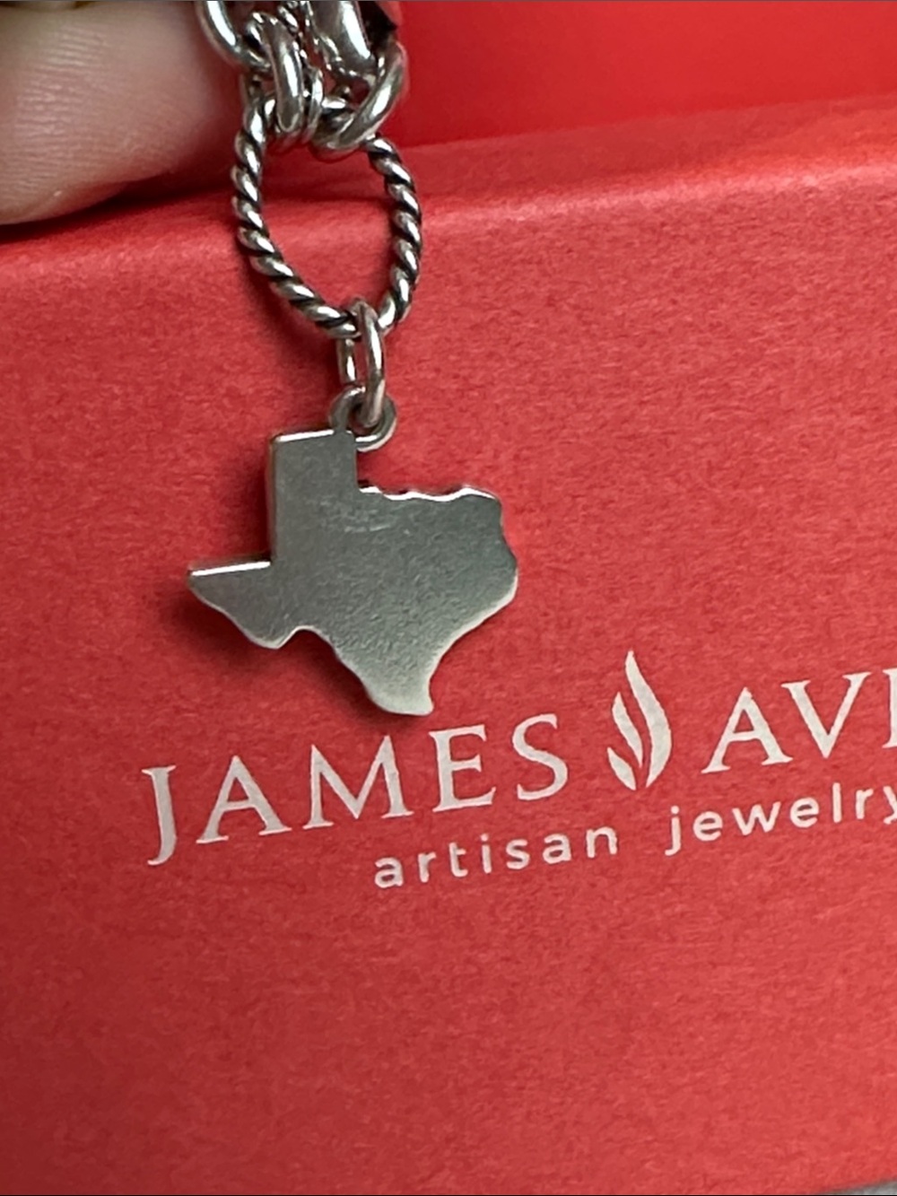 James Avery RETIRED Texas Sterling silver charm